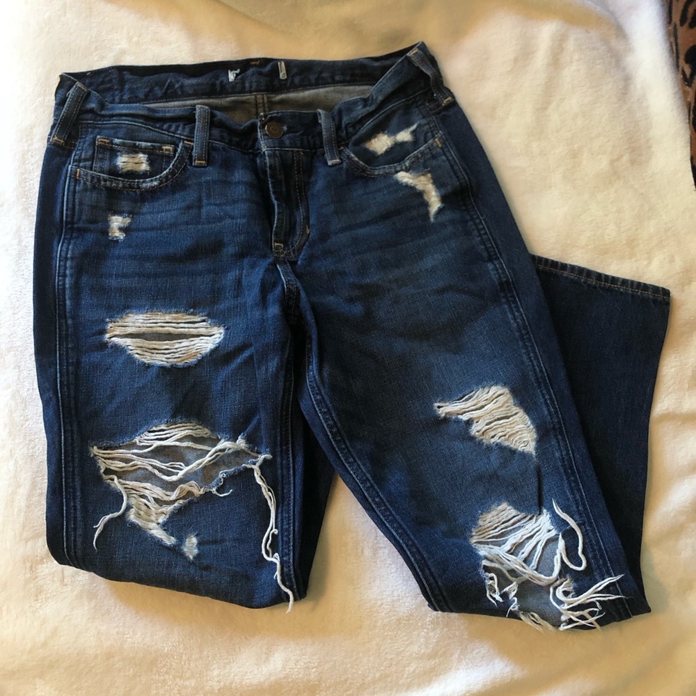 Hollister boyfriend jeans
